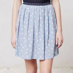 Anthropologie Corey Lynn Calter Bird Mini Skirt XS